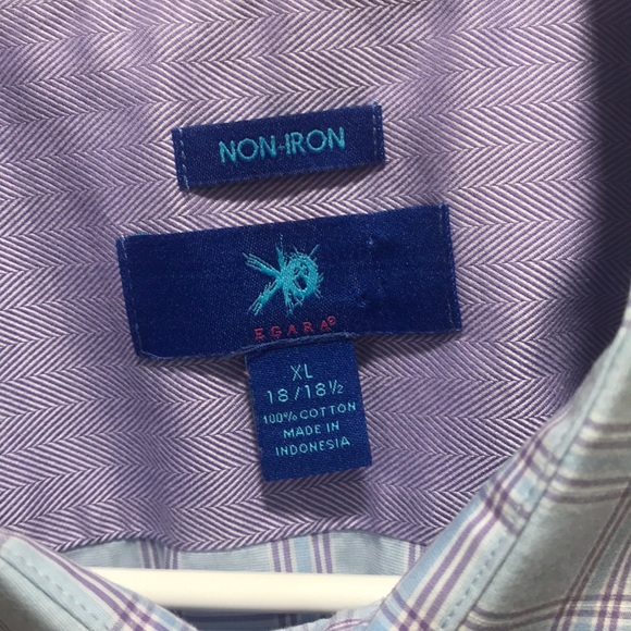 EGARA Long Sleeve Shirt SIZE XL (18-18 1/2) - Picture 2 of 4